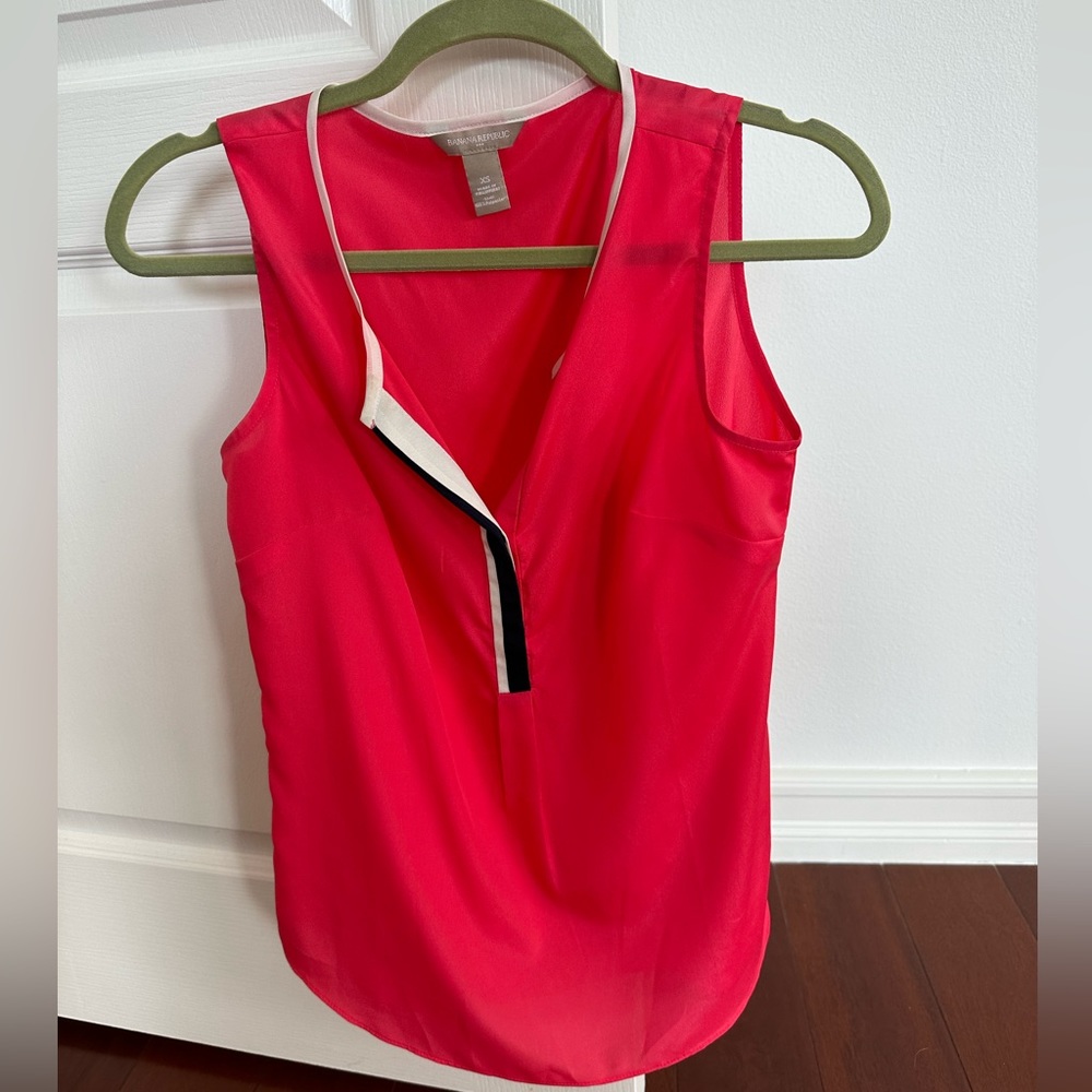 Banana Republic Pink Blouse Size XS